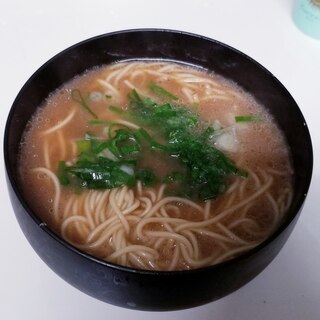 醤油ラーメンからリメイク★特製ネギ味噌ラーメン